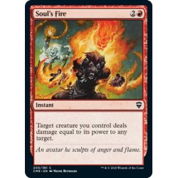 画像1: 【ENG】魂の火/Soul's Fire[MTG_CMR_200C]