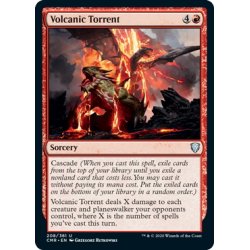 画像1: 【ENG】火山の奔流/Volcanic Torrent[MTG_CMR_208U]