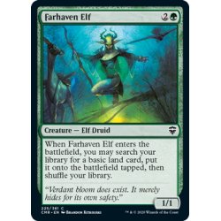 画像1: 【ENG】彼方地のエルフ/Farhaven Elf[MTG_CMR_225C]