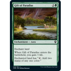 画像1: 【ENG】楽園の贈り物/Gift of Paradise[MTG_CMR_229C]