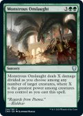 【ENG】巨怪の猛攻/Monstrous Onslaught[MTG_CMR_244U]