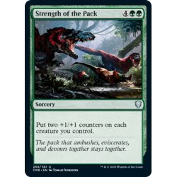 画像1: 【ENG】群れの力/Strength of the Pack[MTG_CMR_259U]