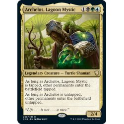 画像1: 【ENG】ラグーンの神秘家、アーチェロス/Archelos, Lagoon Mystic[MTG_CMR_268R]