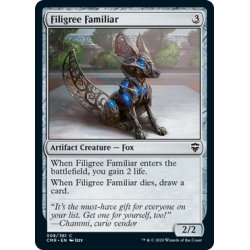 画像1: 【ENG】金線の使い魔/Filigree Familiar[MTG_CMR_308C]