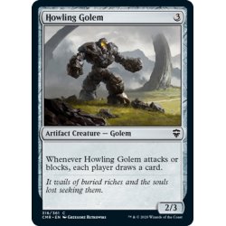 画像1: 【ENG】吠えたけるゴーレム/Howling Golem[MTG_CMR_316C]