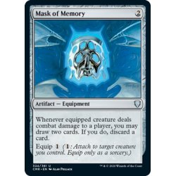 画像1: 【ENG】記憶の仮面/Mask of Memory[MTG_CMR_324U]