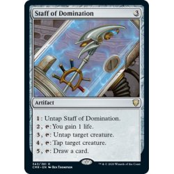 画像1: 【ENG】威圧の杖/Staff of Domination[MTG_CMR_343R]