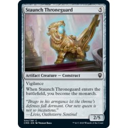 画像1: 【ENG】堅牢な玉座守り/Staunch Throneguard[MTG_CMR_344C]