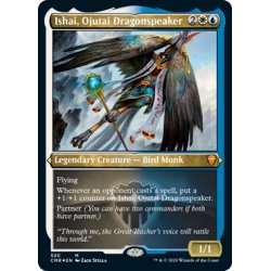 画像1: 【ENG】★Foil★オジュタイの龍語り、イーシャイ/Ishai, Ojutai Dragonspeaker[MTG_CMR_520M]