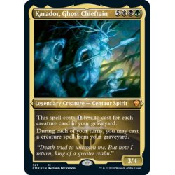 画像1: 【ENG】★Foil★幽霊の酋長、カラドール/Karador, Ghost Chieftain[MTG_CMR_521M]