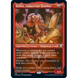 画像1: 【ENG】★Foil★燃えさし爪の使い魔、ケディス/Kediss, Emberclaw Familiar[MTG_CMR_573U]