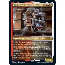 画像1: 【ENG】★Foil★幽体の兵長、ベル・ボルカ/Bell Borca, Spectral Sergeant[MTG_CMR_591R]