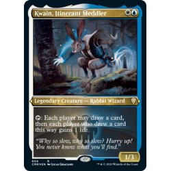 画像1: 【ENG】★Foil★巡歴の干渉者、クウェイン/Kwain, Itinerant Meddler[MTG_CMR_604R]