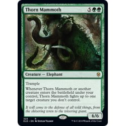 画像1: 【JPN】茨のマンモス/Thorn Mammoth[MTG_ELD_323R]