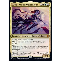 画像1: 【JPN】巧妙な工作員、アリーラ/Alela, Artful Provocateur[MTG_ELD_324M]