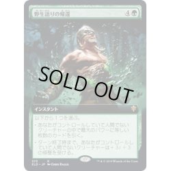 画像1: 【JPN】野生語りの帰還/Return of the Wildspeaker[MTG_ELD_373R]