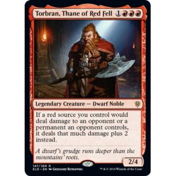 画像1: 【ENG】朱地洞の族長、トーブラン/Torbran, Thane of Red Fell[MTG_ELD_147R]