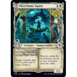 画像1: 【ENG】銀炎の従者/Silverflame Squire[MTG_ELD_279C]