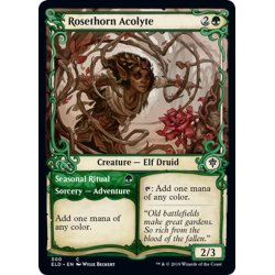 画像1: 【ENG】薔薇棘の見習い/Rosethorn Acolyte[MTG_ELD_300C]