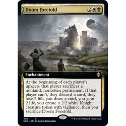 画像1: 【ENG】予言された壊滅/Doom Foretold[MTG_ELD_378R]