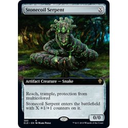 画像1: 【ENG】石とぐろの海蛇/Stonecoil Serpent[MTG_ELD_385R]