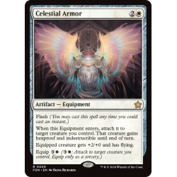 画像1: 【ENG】天界の鎧/Celestial Armor [MTG_FDN_0005_R]