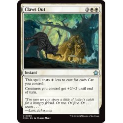 画像1: 【ENG】剥き出しの爪/Claws Out [MTG_FDN_0006_U]