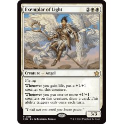 画像1: 【ENG】光の模範/Exemplar of Light [MTG_FDN_0011_R]