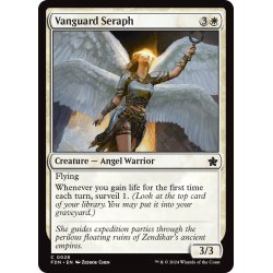 画像1: 【ENG】先兵の熾天使/Vanguard Seraph [MTG_FDN_0028_C]