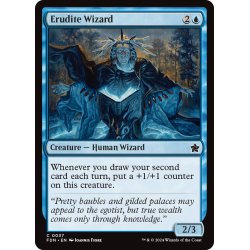 画像1: 【ENG】博学の魔術師/Erudite Wizard [MTG_FDN_0037_C]