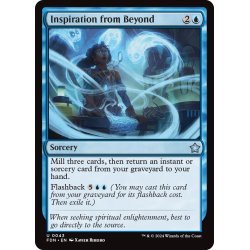 画像1: 【ENG】彼方よりの霊感/Inspiration from Beyond [MTG_FDN_0043_U]