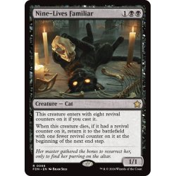 画像1: 【ENG】九生の使い魔/Nine-Lives Familiar [MTG_FDN_0066_R]