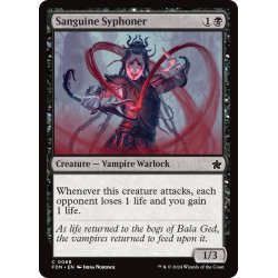 画像1: 【ENG】血なまぐさい吸血者/Sanguine Syphoner [MTG_FDN_0068_C]