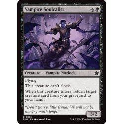 画像1: 【ENG】吸血鬼の魂呼び/Vampire Soulcaller [MTG_FDN_0075_C]