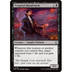 画像1: 【ENG】復讐に燃えた血術師/Vengeful Bloodwitch [MTG_FDN_0076_U]