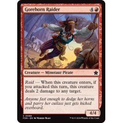 画像1: 【ENG】血まみれ角の略奪者/Gorehorn Raider [MTG_FDN_0089_C]