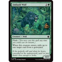 画像1: 【ENG】待ち伏せる狼/Ambush Wolf [MTG_FDN_0098_C]