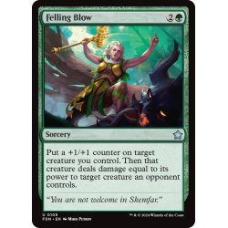 画像1: 【ENG】伐採の一撃/Felling Blow [MTG_FDN_0105_U]