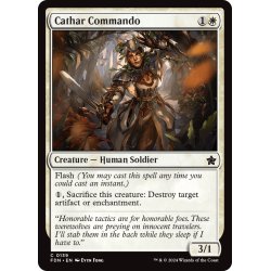 画像1: 【ENG】聖戦士の奇襲兵/Cathar Commando [MTG_FDN_0139_C]