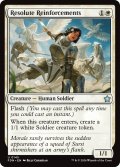 【ENG】毅然たる援軍/Resolute Reinforcements [MTG_FDN_0145_U]