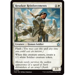 画像1: 【ENG】毅然たる援軍/Resolute Reinforcements [MTG_FDN_0145_U]