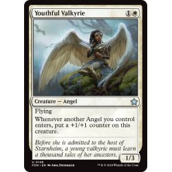 画像1: 【ENG】若年の戦乙女/Youthful Valkyrie [MTG_FDN_0149_U]