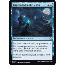 画像1: 【ENG】月への封印/Imprisoned in the Moon [MTG_FDN_0156_U]