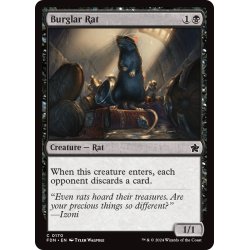 画像1: 【ENG】泥棒ネズミ/Burglar Rat [MTG_FDN_0170_C]