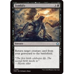 画像1: 【ENG】ゾンビ化/Zombify [MTG_FDN_0187_U]