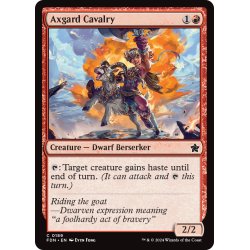 画像1: 【ENG】アクスガルドの騎兵/Axgard Cavalry [MTG_FDN_0189_C]