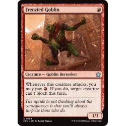 画像1: 【ENG】激情のゴブリン/Frenzied Goblin [MTG_FDN_0199_U]