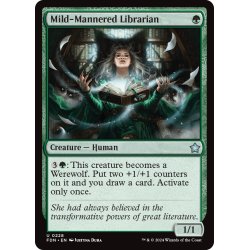 画像1: 【ENG】温厚な司書/Mild-Mannered Librarian [MTG_FDN_0228_U]