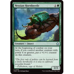 画像1: 【ENG】ネシアンの角甲虫/Nessian Hornbeetle [MTG_FDN_0229_U]