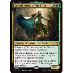 画像1: 【ENG】エルフの刃、ラスリル/Lathril, Blade of the Elves [MTG_FDN_0242_R]